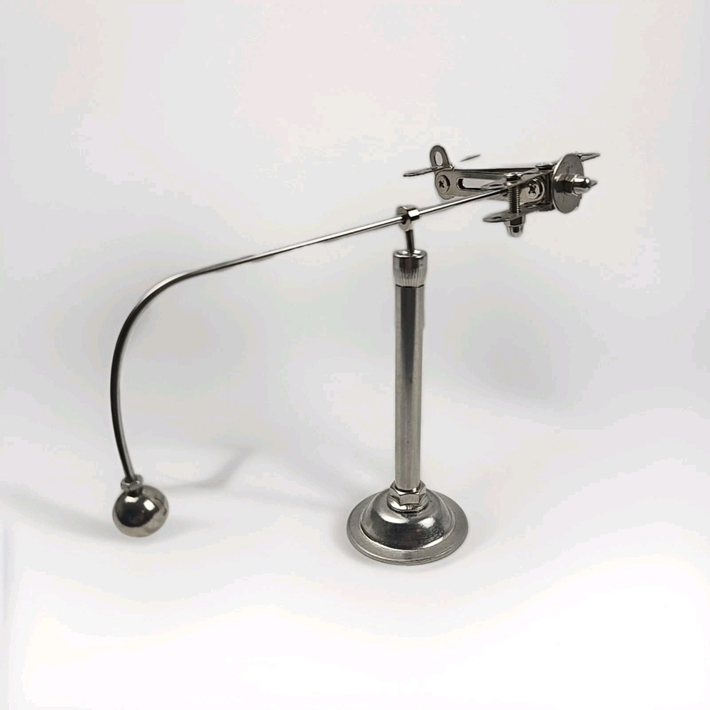 Modern Metal Kinetic Balance Toy Aircraftโ Desk Paperweight Office Decor